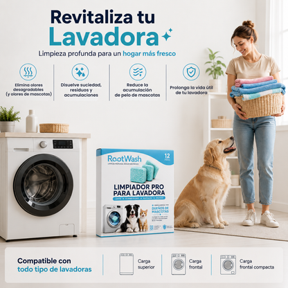 RootWash Limpiador De Lavadoras Pro