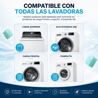 RootWash Limpiador De Lavadoras Pro